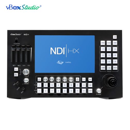vBoxStudio® ViZion SP8 – 8 Channels NDI Switcher and PTZ Controller - Touch Screen - Image 4