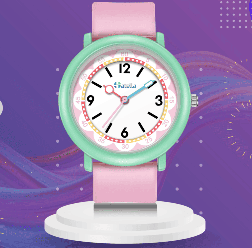 Satella Power® Girls Analog Watch – Pink Edition - Image 2